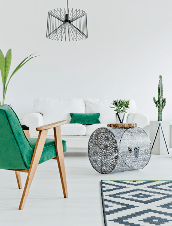 Fresh Spring Décor Trends green chair image
