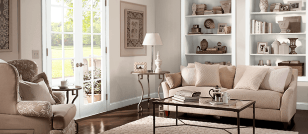 Get Cozy With These 7 Fall Paint Colours Living Room Featured Image