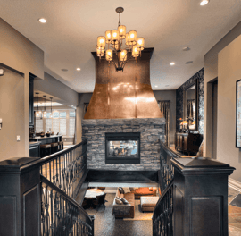 Home Model Feature The Stewart Kitchen Stairs Image