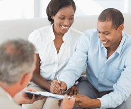 A Couple's Guide to Getting a Mortgage Signing Image